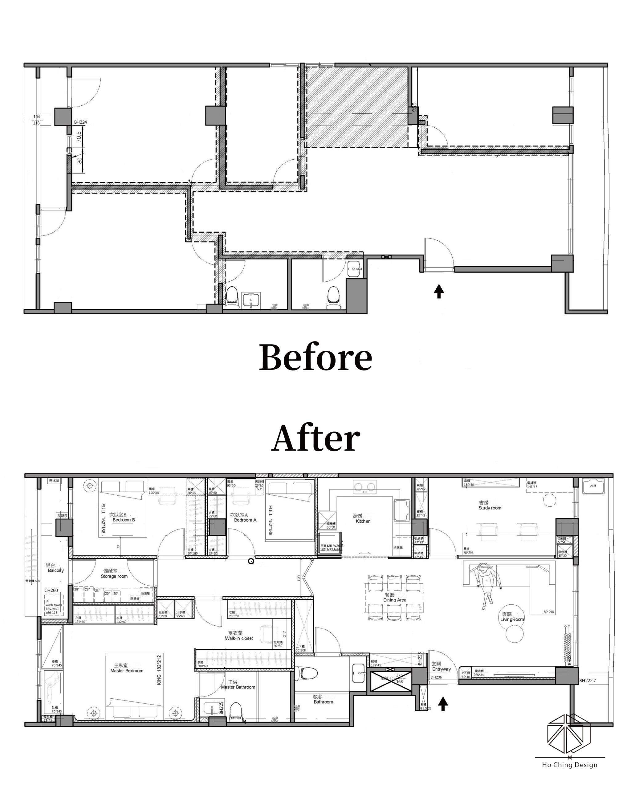 平面配置-禾境室內設計